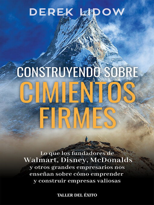 Title details for Construyendo sobre cimientos firmes by Derek Lidow - Available